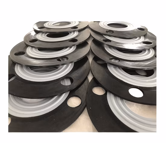 Longue durée de vie, industrie électronique et usines chimiques résistantes à l'huile, joint EPDM avec PTFE ANSI JIS FF